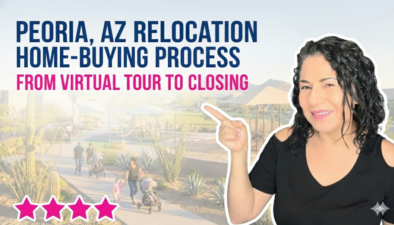 Peoria, AZ Relocation Home-Buying Process: From Virtual Tour to Closing
