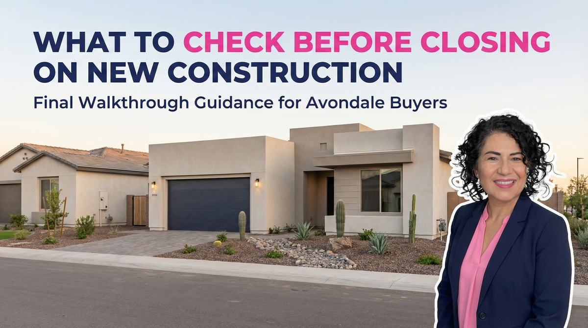 Final Walkthrough Checklist for New Construction Homes in Avondale, AZ