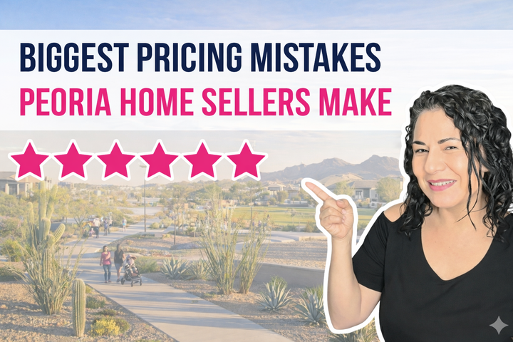 What are the biggest mistakes sellers in Peoria make when pricing their home after not selling in years?