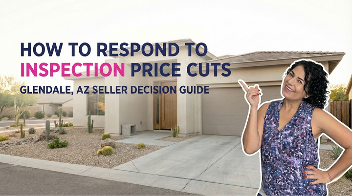 What happens if I’m selling my Glendale home and the buyer asks for a big price reduction after the inspection—how do I decide what to agree to?