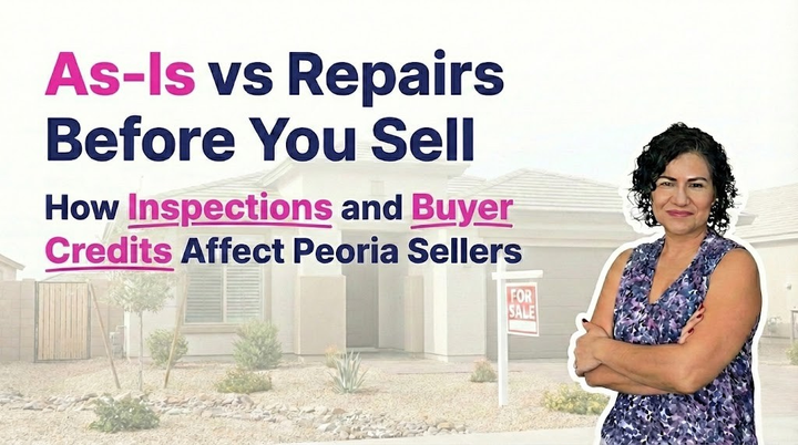 Selling a Peoria Home As-Is vs Doing Repairs First: What Actually Protects the Deal