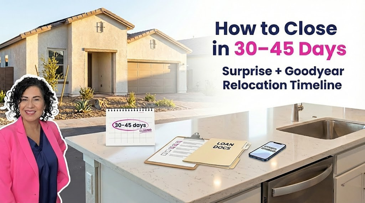 60-Day Home Buying Timeline in Surprise or Goodyear, AZ: What's Realistic and What Delays Closing