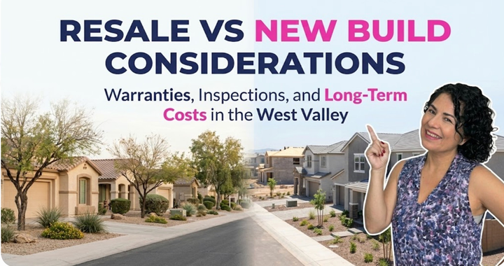 We’re comparing a resale home in Glendale with a brand-new build in Goodyear—how do warranty coverage, inspection issues, and long-term repair costs really differ between the two in the West Valley?